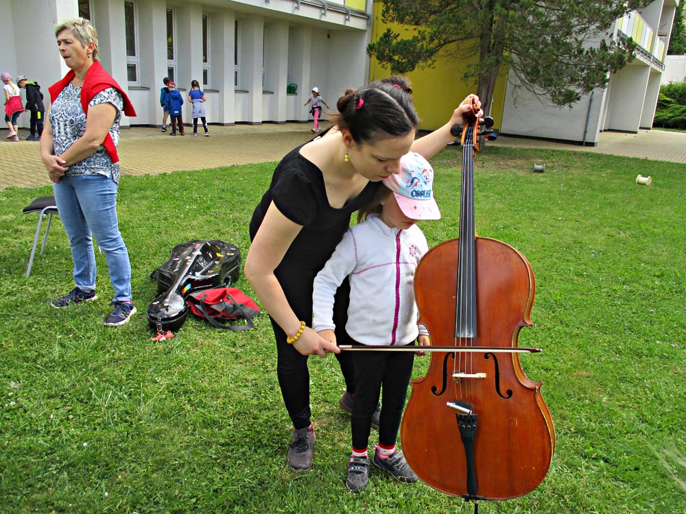 Ukázka hry na violončello