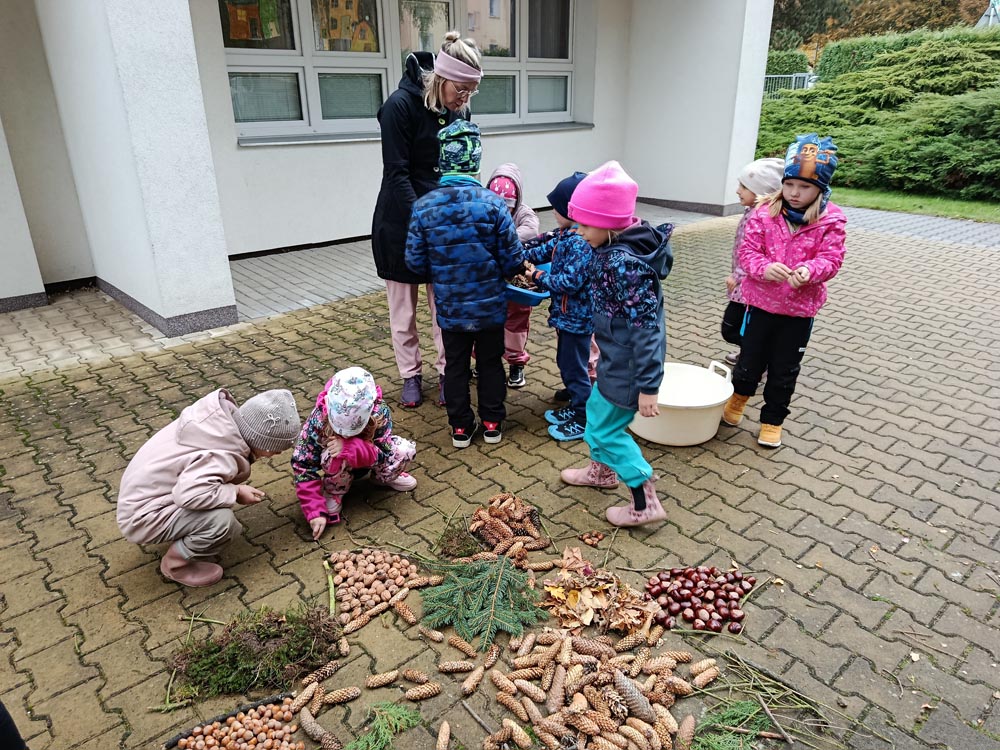 Poznáváme podzim všemi smysly
