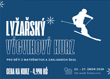 Lyžařský kurs plakát
