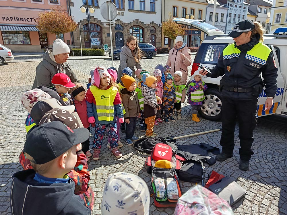 Návštěva Městské policie